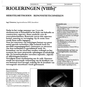 Rioleringen (VIIIb)