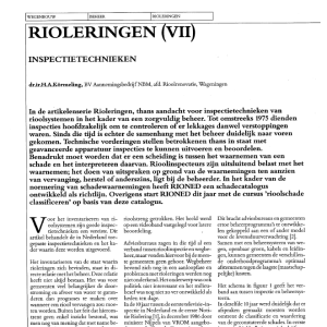 Rioleringen (VII)