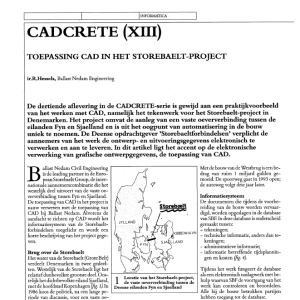 CADCRETE (XIII)
