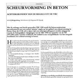 Scheurvorming in beton