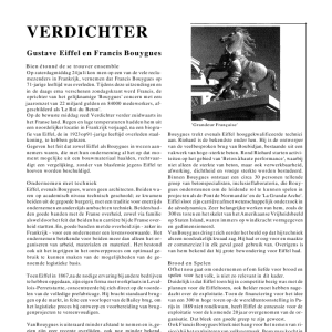 Gustave Eiffel en Francis Bouygues