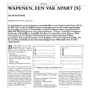 Wapenen, een vak apart (X)
