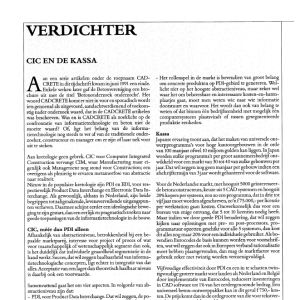 CIC en de kassa