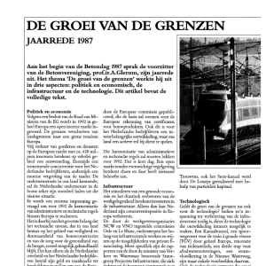 De groei van de grenzen