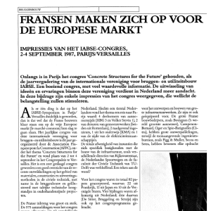 Fransen maken zich op voor de Europese markt