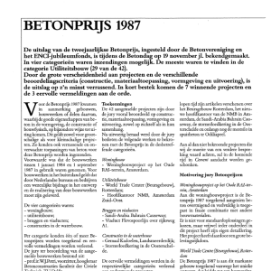 Betonprijs