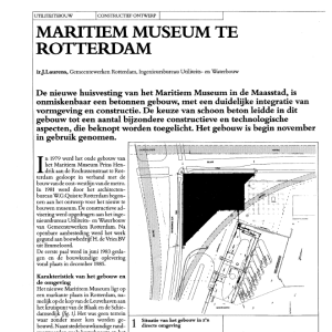 Maritiem Museum te Rotterdam