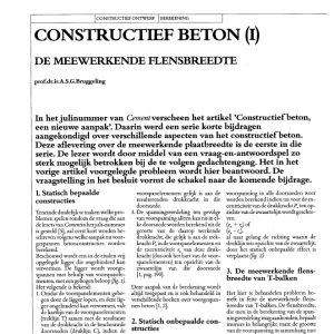 Constructief beton (I)