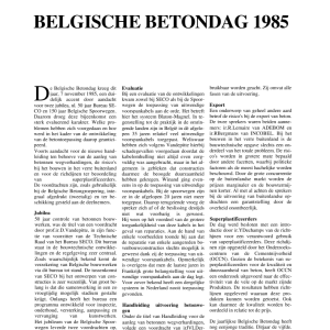 Belgische Betondag