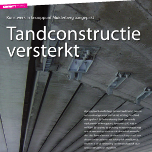 Tandconstructie versterkt