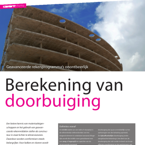 Berekening van doorbuiging