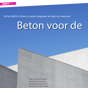 Beton voor de 21e eeuw