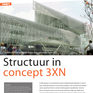 Structuur in concept 3XN