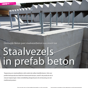 Staalvezels in prefab beton