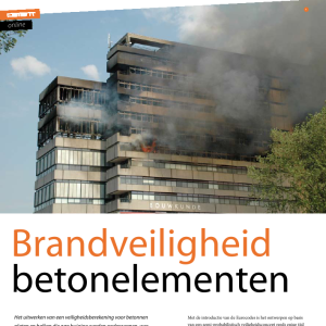 Brandveiligheid betonelementen
