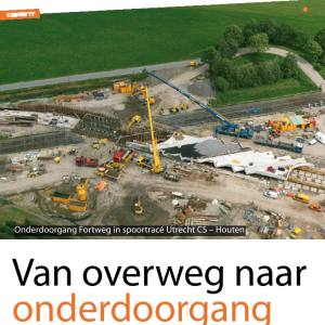 Van overweg naar onderdoorgang