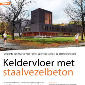 Keldervloer met staalvezelbeton