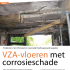 VZA-vloeren met corrosieschade