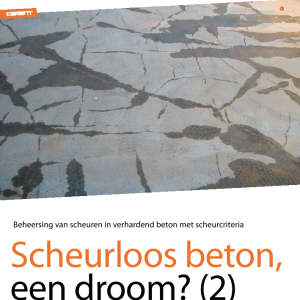 Scheurloos beton, een droom? (2)