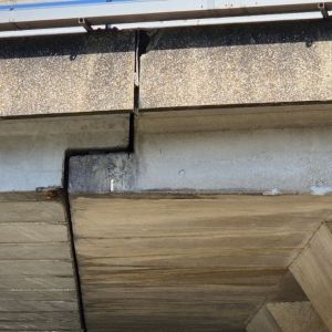 Detail van een tand-nokconstructie