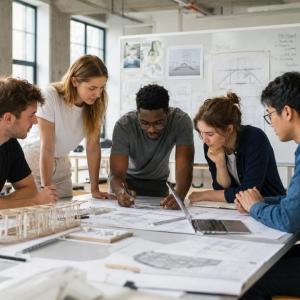 Studenten in de schijnwerpers tijdens Dag van de Constructeur