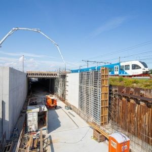 Scheurvorming in jong beton